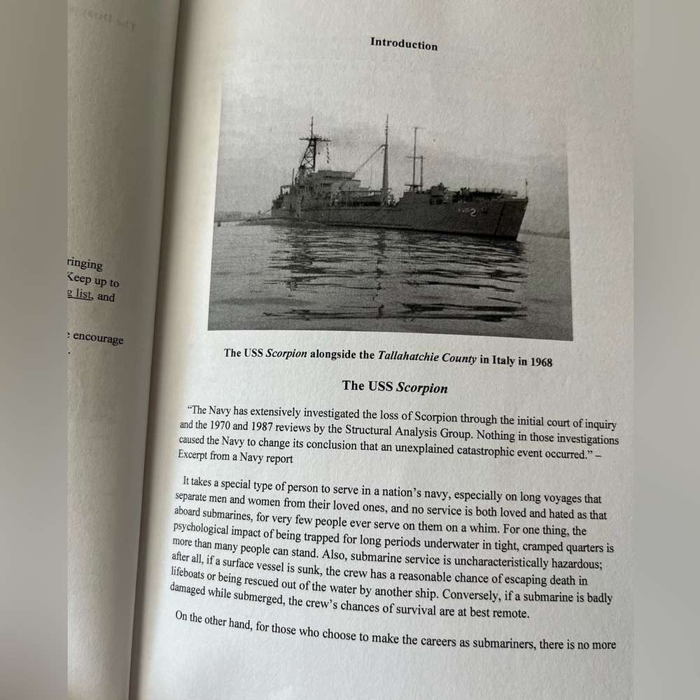 The Disappearance of the USS Scorpion Charles Rivers Editors pb book - Picture 2 of 5